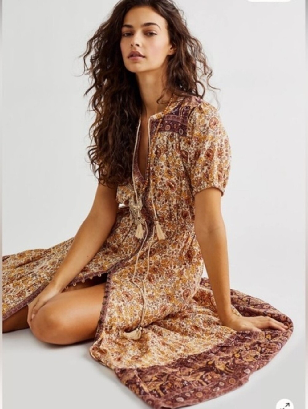 Spell & The Gypsy Collective Floral Maxi Dress XS